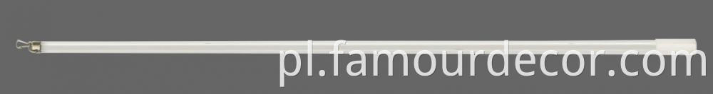 Curtain acrylic draw Curtain Rods